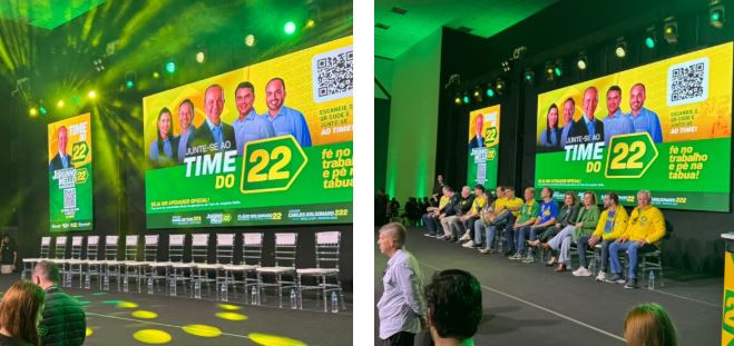 Entre orações e ataques, Flávio Bolsonaro mostra otimismo em Joinville e vitória no primeiro turno